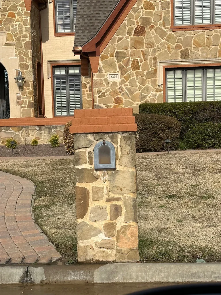 Stunning Stone Archway in Cypress, TX 77433 - Expert Construction by Texas Brick at texasbrick.com
